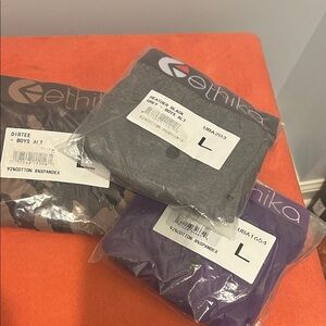 Ethika Boys Boxer Briefs  Camouflage, Gray, Purple